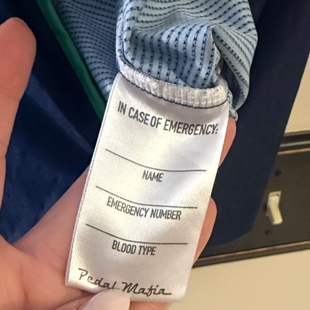 Pedal Mafia Men's Cycling Jersey Size Medium - Picture 8 of 9